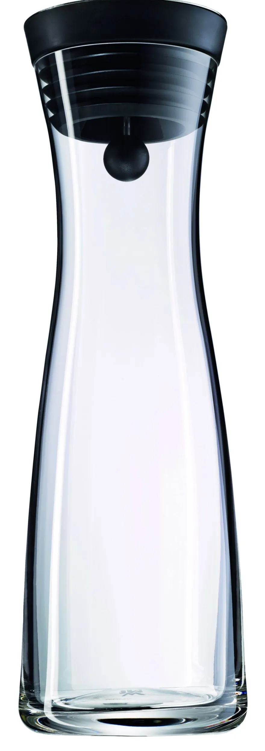 WMF Karaf / Waterkaraf - Basic - Drupvrij - Zwart / Zilver - 1 liter