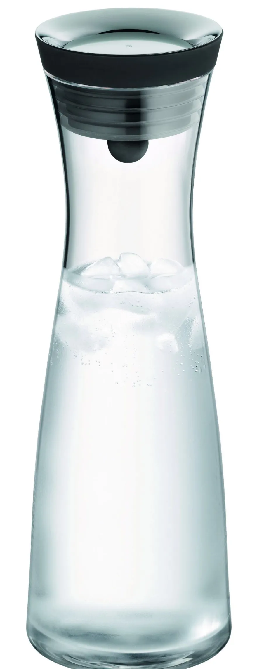 WMF Karaf / Waterkaraf - Basic - Drupvrij - Zwart / Zilver - 1 liter