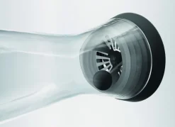 WMF Karaf / Waterkaraf - Basic - Drupvrij - Zwart / Zilver - 1 liter