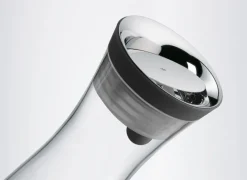 WMF Karaf / Waterkaraf - Basic - Drupvrij - Zwart / Zilver - 1 liter