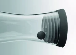 WMF Karaf / Waterkaraf - Basic - Drupvrij - Incl. Fruitfilter - Zwart / Zilver - 1.5 liter
