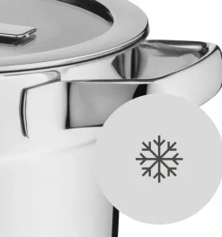 WMF Pannenset Compact Cuisine - 5 Delig - Kookpan ΓΈ 16, 16, 20 en 20 cm en Steelpan ΓΈ 14 cm