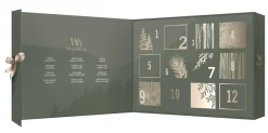 WoodWick Adventskalender 12 Days of Fragrance - 12 Stuks - Geurkaars in Glas - Houten Lont