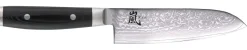 Yaxell Santokumes Ran 16.5 cm - 69 laags roestvrij damast staal - canvas Micarta heft