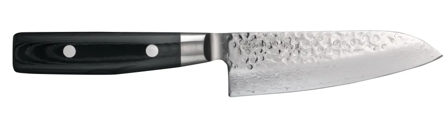 Yaxell Santokumes Zen 12.5 cm - 37 laags roestvrij damast staal - canvas Micarta heft