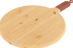 ZiiPa Serveerplank / Pizzaplank Sora Beukenhout Terracotta - ø 31 cm