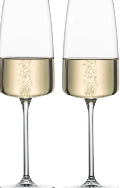 Zwiesel Glas Champagneglazen - Flutes - Vivid Senses Light & Fresh - 380 ml - 2 stuks