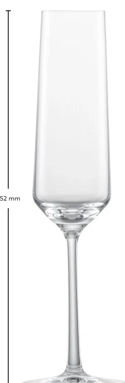 Zwiesel Glas Champagneglazen - Flutes - Pure - 215 ml - 2 stuks