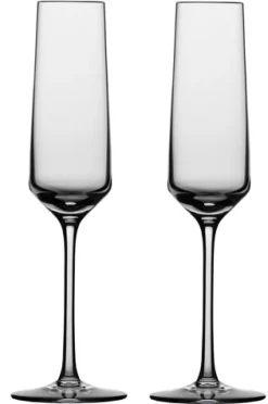 Zwiesel Glas Champagneglazen - Flutes - Pure - 215 ml - 2 stuks
