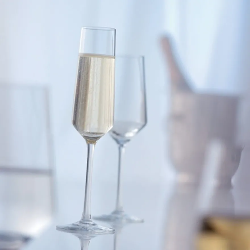 Zwiesel Glas Champagneglazen - Flutes - Pure - 215 ml - 2 stuks