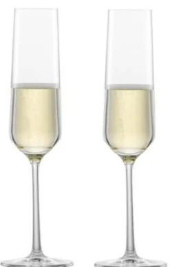 Zwiesel Glas Champagneglazen - Flutes - Pure - 215 ml - 2 stuks