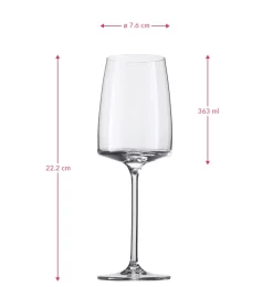 Zwiesel Glas Wijnglazen Vivid Senses Light & Fresh - 360 ml - 2 stuks